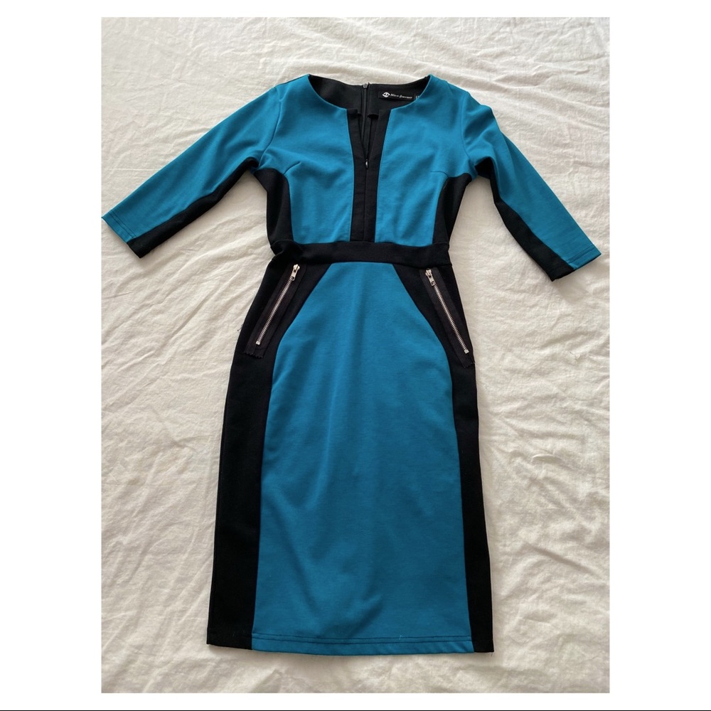 Color block dress
